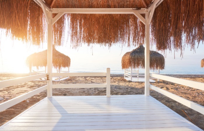 Furniture made of Marquee straw
