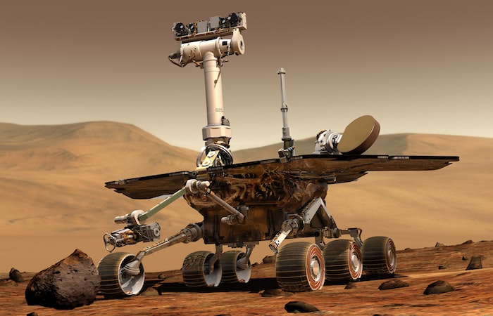 Rover on Mars'