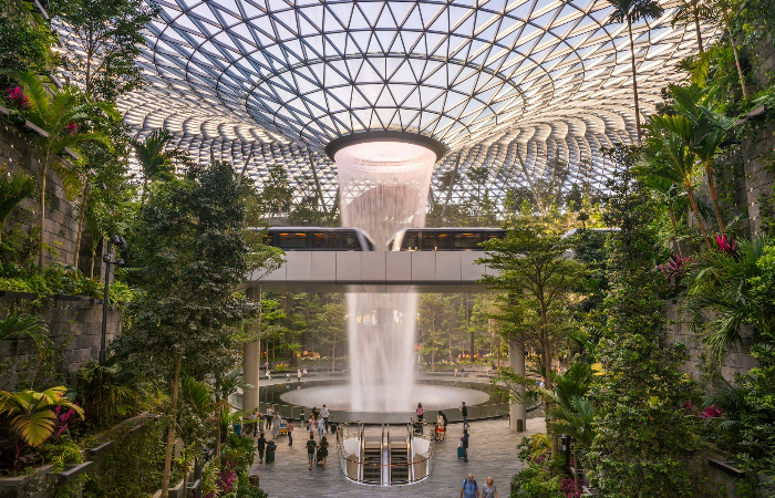 Changi airport, passport free, automated immigration clearance