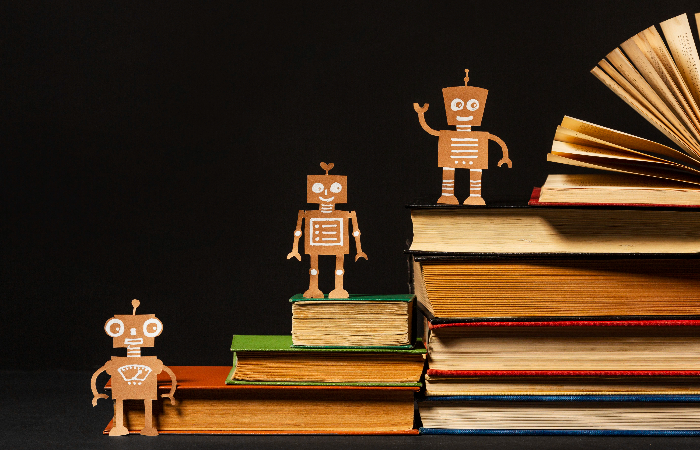 Books using for AI training without consent