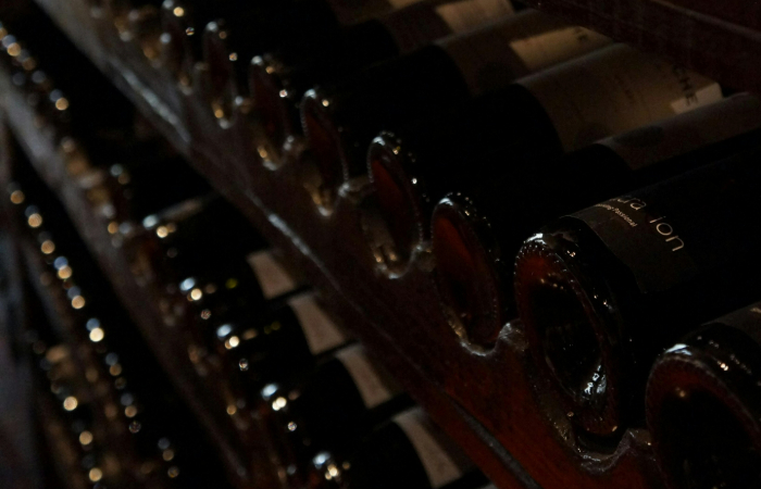 "Photo of an ancient, sealed wine container, unearthed from a 2,000-year-old tomb in Spain, identified as containing the world's oldest liquid wine."