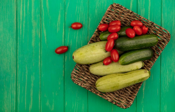 Vitamins in cucumber